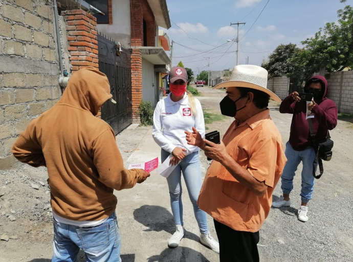 Redoblando esfuerzos para lograr un cambio verdadero con Valente Sevilla Bravo candidato del partido RSP, a la presidencia de Atlixco. 